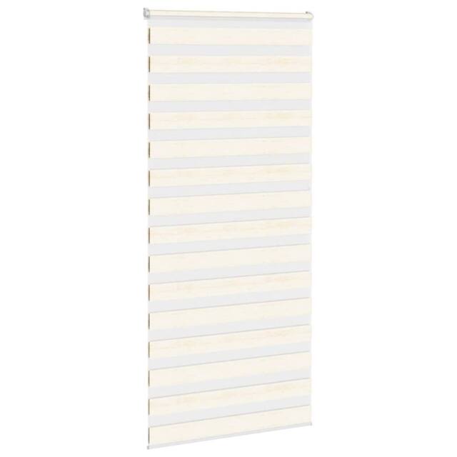 Berkfield Home Elegant Zebra Blind Marble Beige 105x200 cm Fabric Width 100.9 cm - image 1