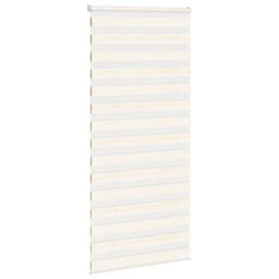 Berkfield Home Elegant Zebra Blind Marble Beige 105x200 cm Fabric Width 100.9 cm