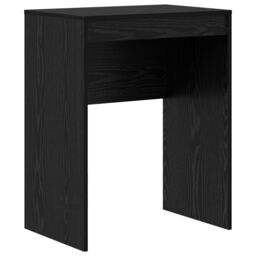 Berkfield Home Writing Desk Black oak Engineered wood 60 x 40 x 76 cm - thumbnail 2