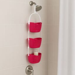 Orsina Dara 3 Tier Shower Caddy in Pink - thumbnail 2