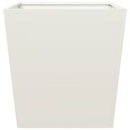 Berkfield Home Garden Planters White 2 pcs 50x50x50 cm Steel - Size: 50 x 50 x 50 cm - thumbnail 7