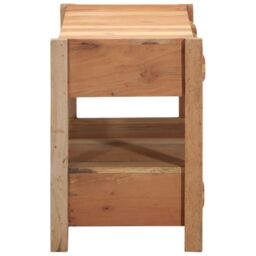 Berkfield Home TV Cabinet 83x33x46 cm Solid Wood Reclaimed in Brown - Size: 83 x 33 x 46 cm - thumbnail 5