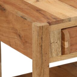 Berkfield Home TV Cabinet 83x33x46 cm Solid Wood Reclaimed in Brown - Size: 83 x 33 x 46 cm - thumbnail 9