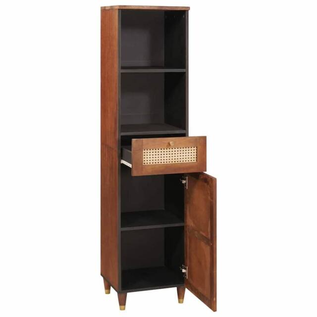 Berkfield Home Sideboard with Drawer with Shelf with Storage with Door Brown Sol - image 1