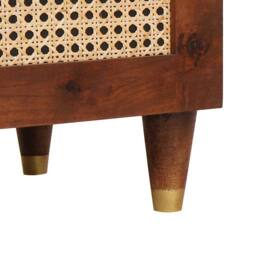 Berkfield Home Sideboard with Drawer with Shelf with Storage with Door Brown Sol - thumbnail 8