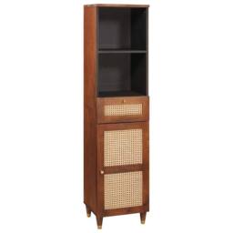 Berkfield Home Sideboard with Drawer with Shelf with Storage with Door Brown Sol - thumbnail 2