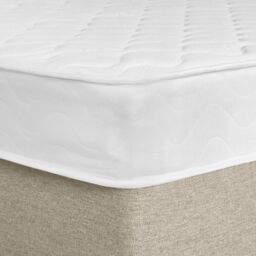 OHS Essential Orthopaedic Memory Foam Quilted Sprung Mattress in White - Size: Double - thumbnail 2