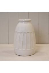 KDMD White Versatile Ceramic Vase - 25mm - thumbnail 2
