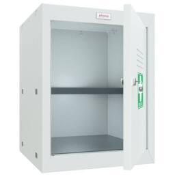 Phoenix Safe Company Light Grey Medical Cube Locker with Key Lock, MC0544GGK, 66L - Size: 500mm - thumbnail 2
