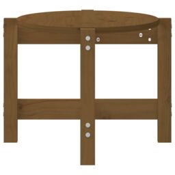 Berkfield Home Coffee Table Honey Brown 87x48x35 cm Solid Wood Pine - Size: 87 x 48 x 35 cm - thumbnail 6