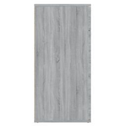 Berkfield Home Sideboard Grey Sonoma 80x36x75 cm Engineered Wood - Size: 80 x 36 x 75 cm - thumbnail 4