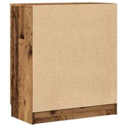 Berkfield Home Sideboard Old Wood 60x30x70 cm Engineered Wood in Brown - Size: 60 x 30 x 70 cm - thumbnail 6
