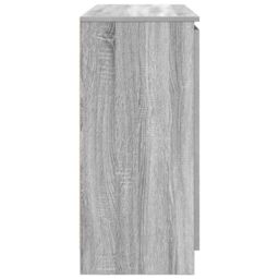 Berkfield Home Sideboard with Drawers Grey Sonoma 100.5x35x76 cm Engineered Wood - thumbnail 7