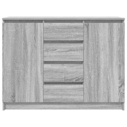 Berkfield Home Sideboard with Drawers Grey Sonoma 100.5x35x76 cm Engineered Wood - thumbnail 6