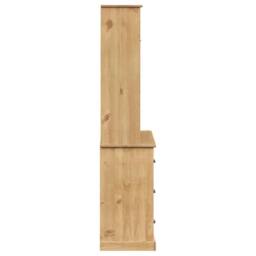 Berkfield Home Highboard VIGO 78x40x175 cm Solid Wood Pine in Brown - Size: 78 x 40 x 175 cm - thumbnail 6