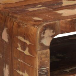 Berkfield Home TV Cabinet 105x46x32 cm Solid Wood Reclaimed in Brown - Size: 105 x 46 x 32 cm - thumbnail 4