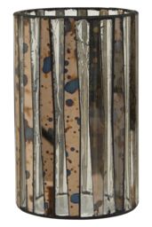 Orsina Gaia Large Candle Holder in Silver - thumbnail 1