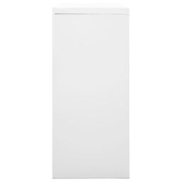 Berkfield Home Sliding Door Cabinet Grey 90x40x90 cm Steel - Size: 90 x 40 x 90 cm - thumbnail 3