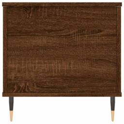 Berkfield Home Modern Coffee Table Brown Oak 90x44.5x45 cm Engineered Wood - thumbnail 7