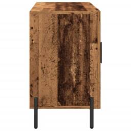 Berkfield Home Sideboard Old Wood 100x36x60 cm Engineered Wood in Brown - Size: 100 x 36 x 60 cm - thumbnail 5