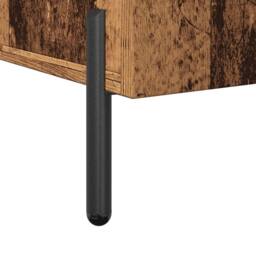 Berkfield Home Sideboard Old Wood 100x36x60 cm Engineered Wood in Brown - Size: 100 x 36 x 60 cm - thumbnail 8