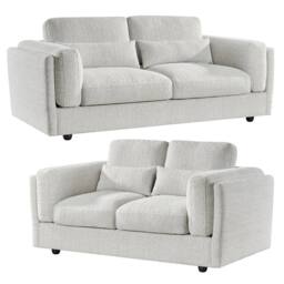Furnishings For Less UK Bali Modern 3 + 2 Sofa Suite Chenille Fabric Beige