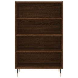 Berkfield Home Highboard Brown Oak 57x35x90 cm Engineered Wood - Size: 57 x 35 x 90 cm - thumbnail 4