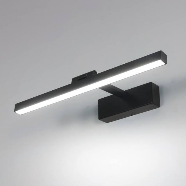 Goeco Bathroom Mirror Lamp, 9W, 40 cm LED Mirror Light, 6500K, IP40, Black - image 1