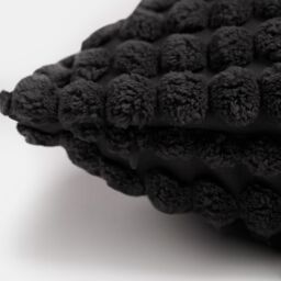 OHS 4 Pack Bobble Cushion Covers Home Decor Set in Black - Size: 45 cm x 45 cm - thumbnail 6