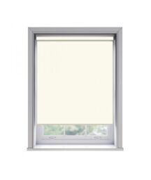 New Edge Blinds No Drill Cream Thermal Blackout Roller Blind 170cm Drop - Size: 80 cm - thumbnail 1
