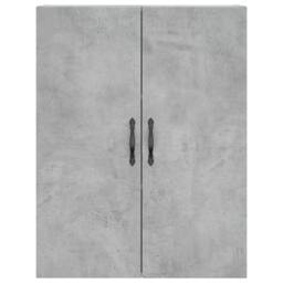 Berkfield Home Highboard Concrete Grey 69.5x34x180 cm Engineered Wood - thumbnail 6