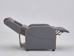 Home Detail Nova Gaming Chair Manual Recliner in Grey - thumbnail 2
