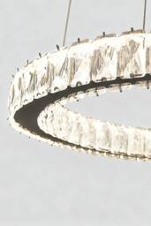 Groundlevel Sparkling Halo Ceiling pendant light in Silver - thumbnail 3