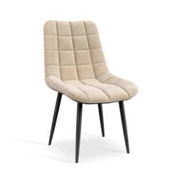 More4Homes Juno Light grey Ceramic Dining Table & 8 Nova Velvet Chairs in Beige - thumbnail 5