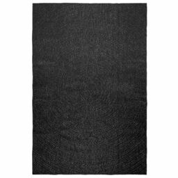 Berkfield Home Rug ZIZUR Anthracite 160x230 cm Jute Look Indoor & Outdoor - Size: Medium - thumbnail 3