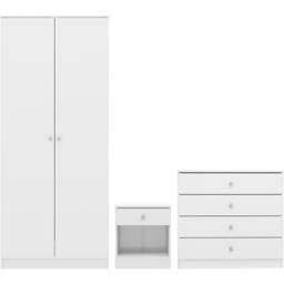 Seconique Denver Trio Set in White - thumbnail 2