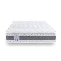 Rest Relax Stratford Memory Coil Quilted Mattress in White - Size: Super King - thumbnail 2