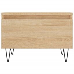 Berkfield Home Coffee Tables 2 pcs Sonoma Oak 50x46x35 cm Engineered Wood in Brown - Size: 50 x 46 x 35 cm - thumbnail 6