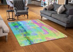 Benjamin Tate Design Fuzzy London Rug in Natural - Size: Large - thumbnail 2