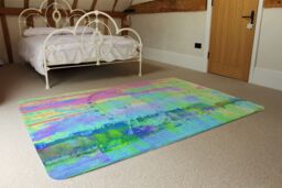 Benjamin Tate Design Fuzzy London Rug in Natural - Size: Large - thumbnail 3