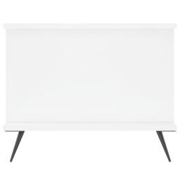 Berkfield Home Decorative Coffee Table White 90x50x40 cm Engineered Wood - Size: 90 x 50 x 40 cm - thumbnail 6