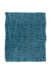 JQ Licensing Jl-Jp Lodge Canoe Pattern 2 Silky Touch Super Soft Throw Blanket 152 X 127 cm in White - thumbnail 1
