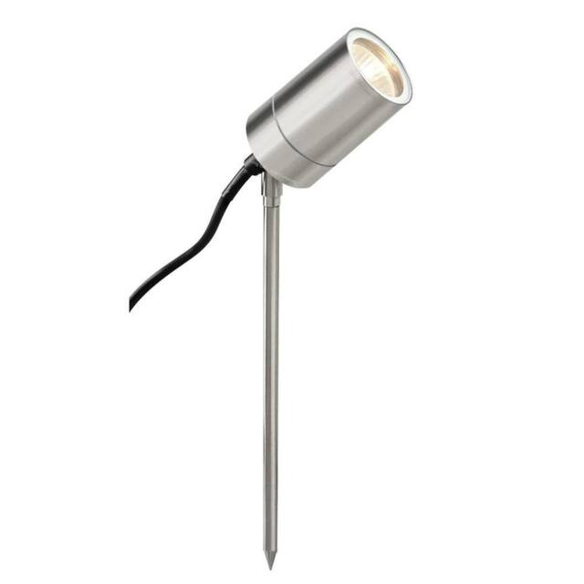 SPETLEK 12V Stainless Steel Garden Spike light in Silver - image 1