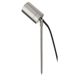 SPETLEK 12V Stainless Steel Garden Spike light in Silver - thumbnail 2