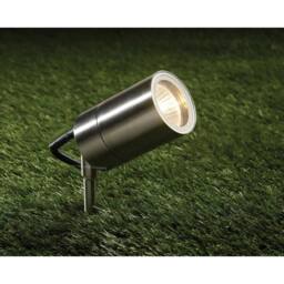 SPETLEK 12V Stainless Steel Garden Spike light in Silver - thumbnail 5