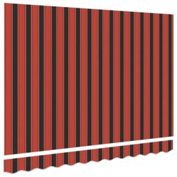 Berkfield Home Awning Replacement Fabric for 3.5x2 m Frame Multicolour Stripe - thumbnail 4