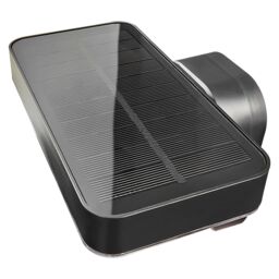 Nordlux Rica Outdoor Wall Light Solar Black Plastic Garden LED IP44 3000k - thumbnail 4