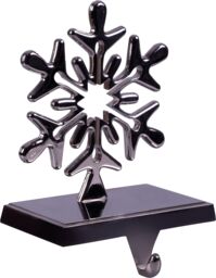 Netagon Set of 2 Christmas Stocking Holders in Silver - thumbnail 6