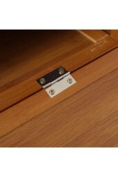 Living and Home 162CM Bamboo Clothes Garment Rack with Storage Shelves, Drawer Organiser in Brown - thumbnail 6
