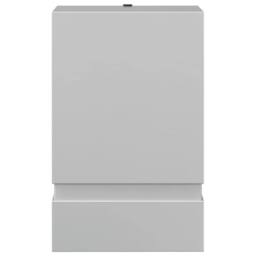 Berkfield Home Outdoor Wall Light Silver Stainless Steel - thumbnail 4